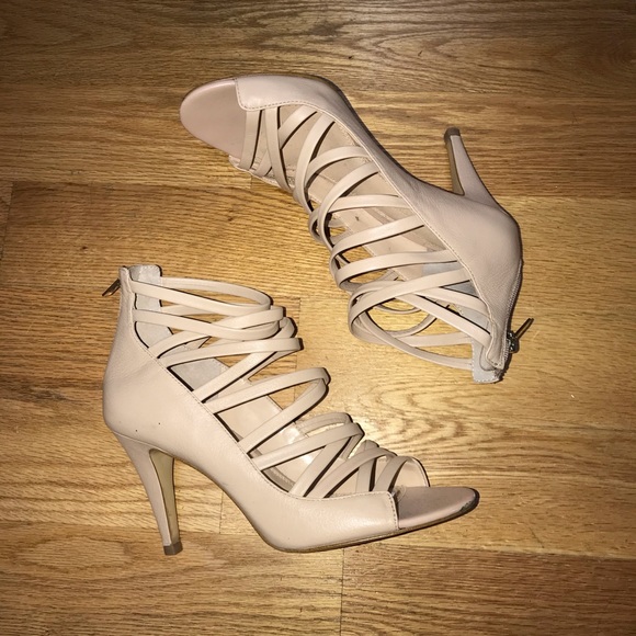 Banana Republic Strappy Nude Heel - Picture 1 of 4